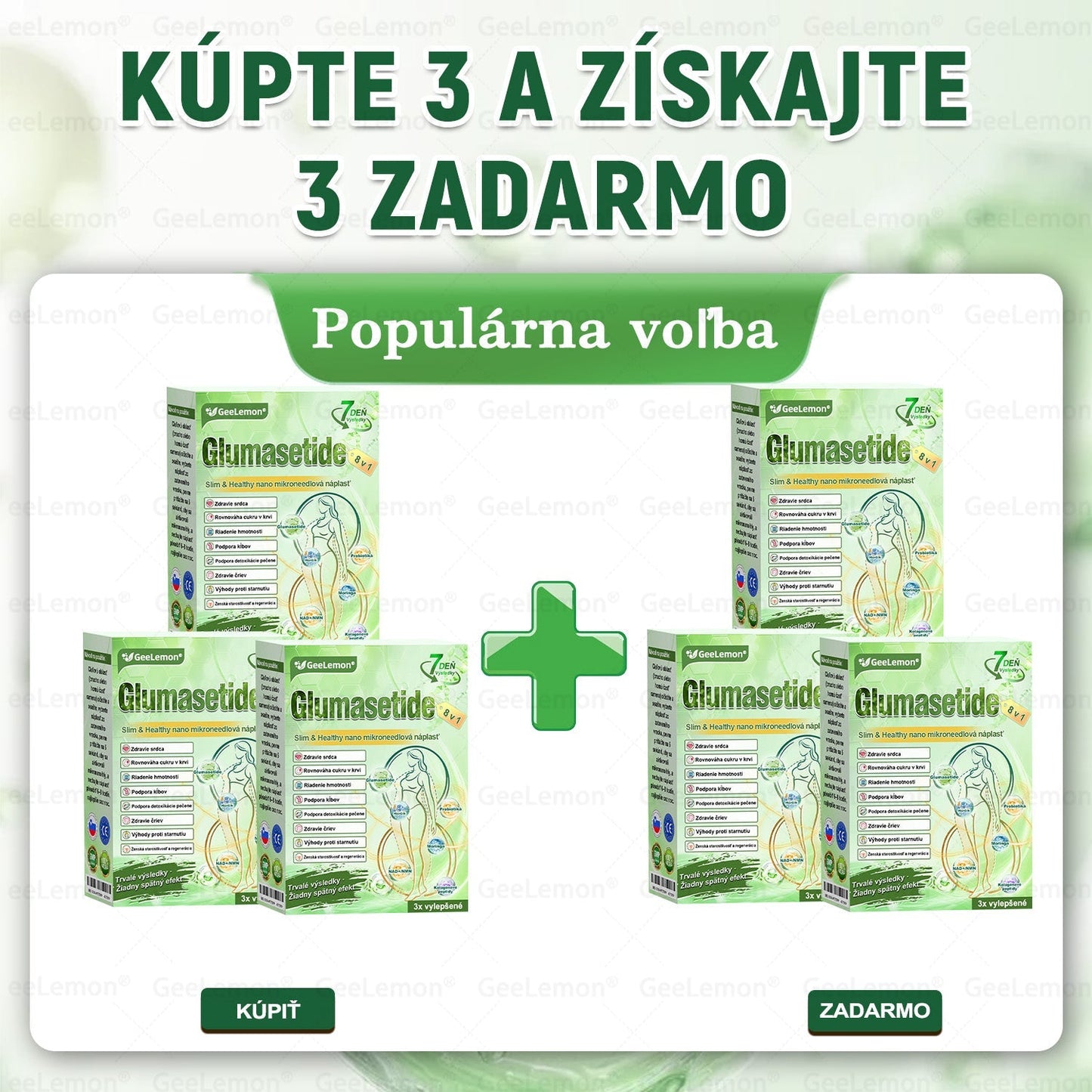 🌠| 🎁 𝐆𝐞𝑒𝐿𝑒𝐦𝐨𝐧® Glumasetide 8 v 1 Nano mikrotŕňový náplasť – Len raz denne ✅ Viditeľné zmeny za 7 dní na obezitu, ochabnutú pokožku a zdravie